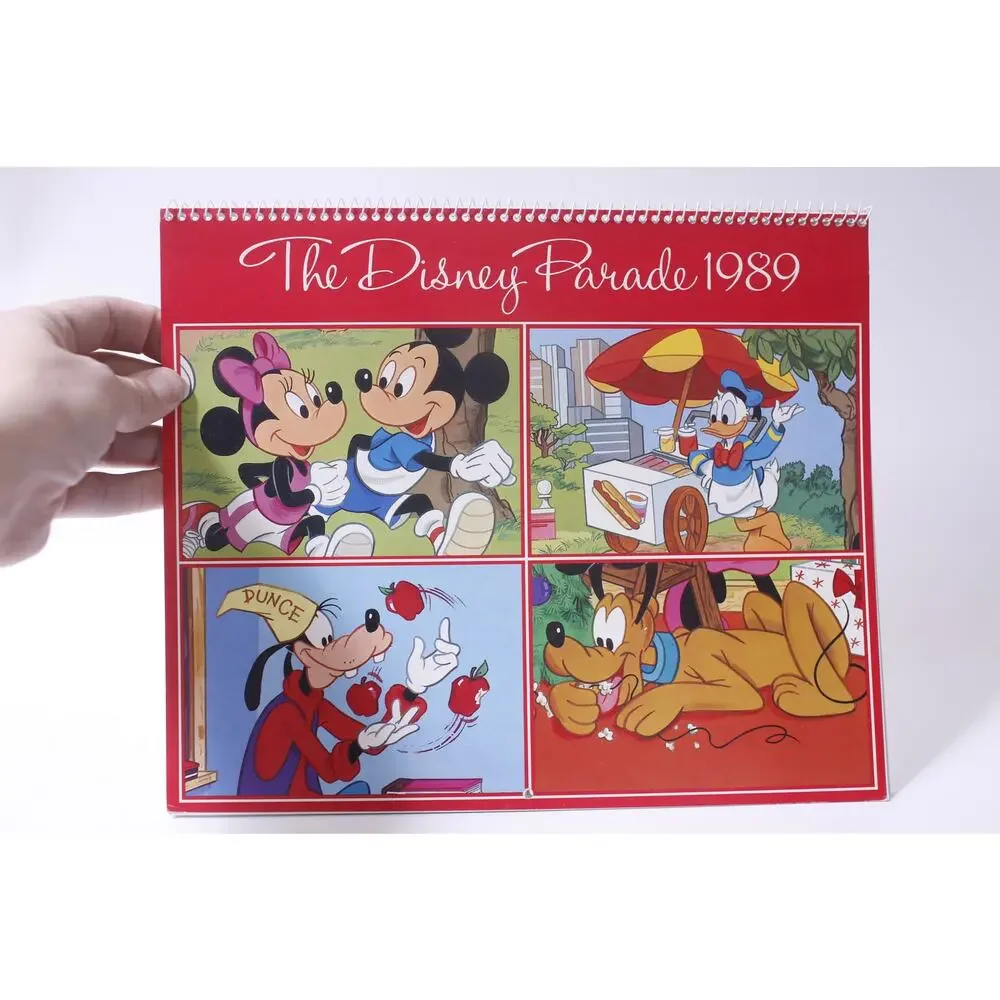 The Disney Parade, 1989, Calendar, Prints, Plates, Vintage, ~ 250407-WH 173
